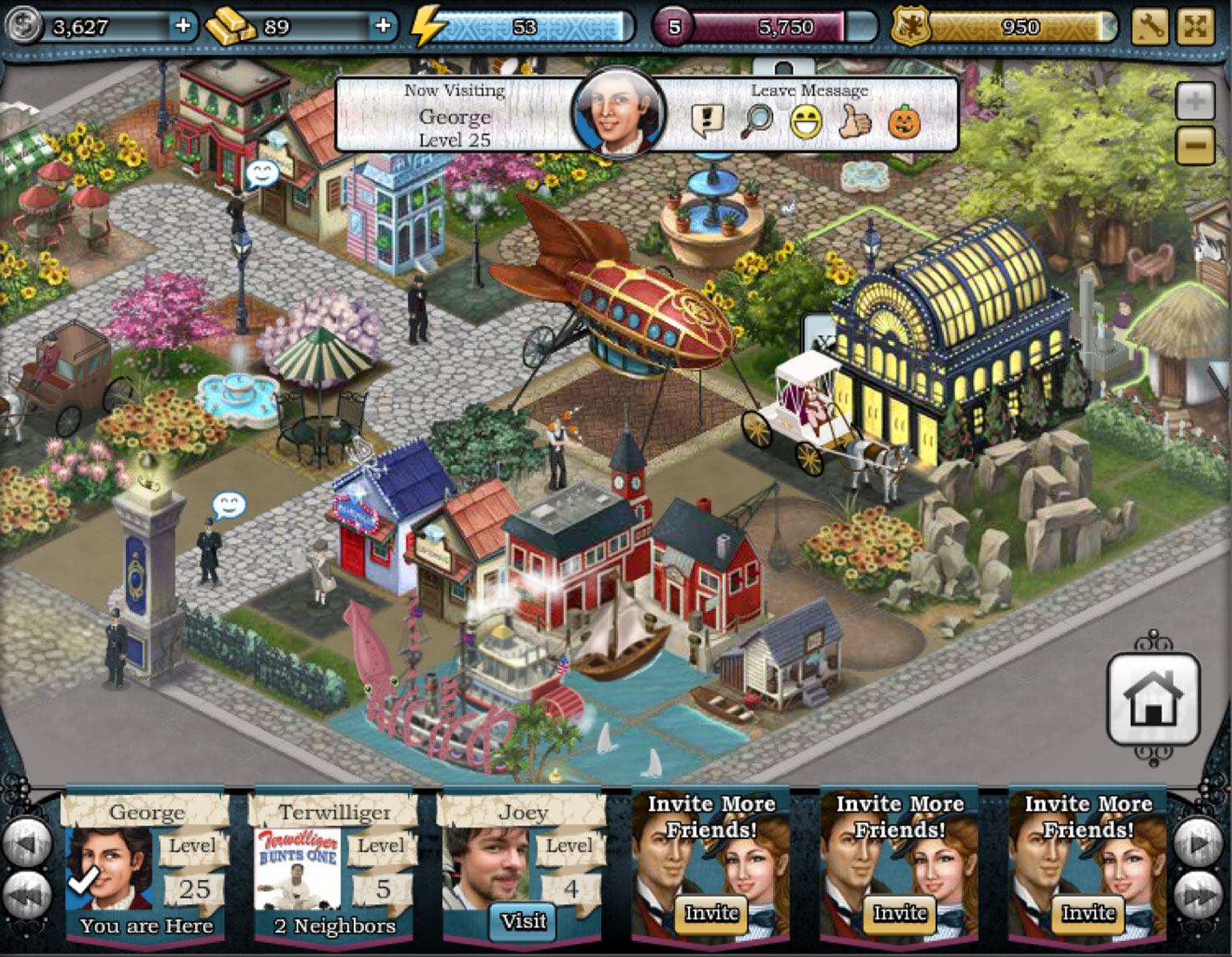 Isometric environment