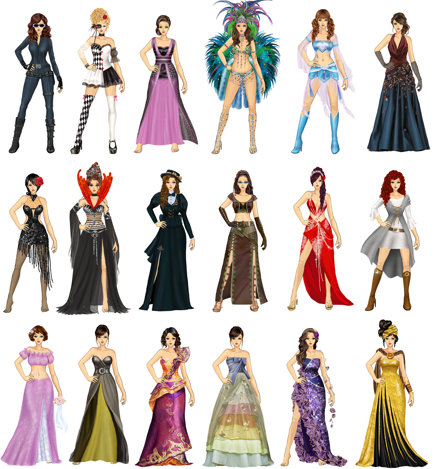 Sorority Life character art