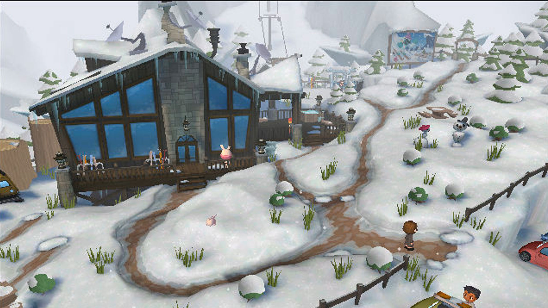 MySims Agents intro art