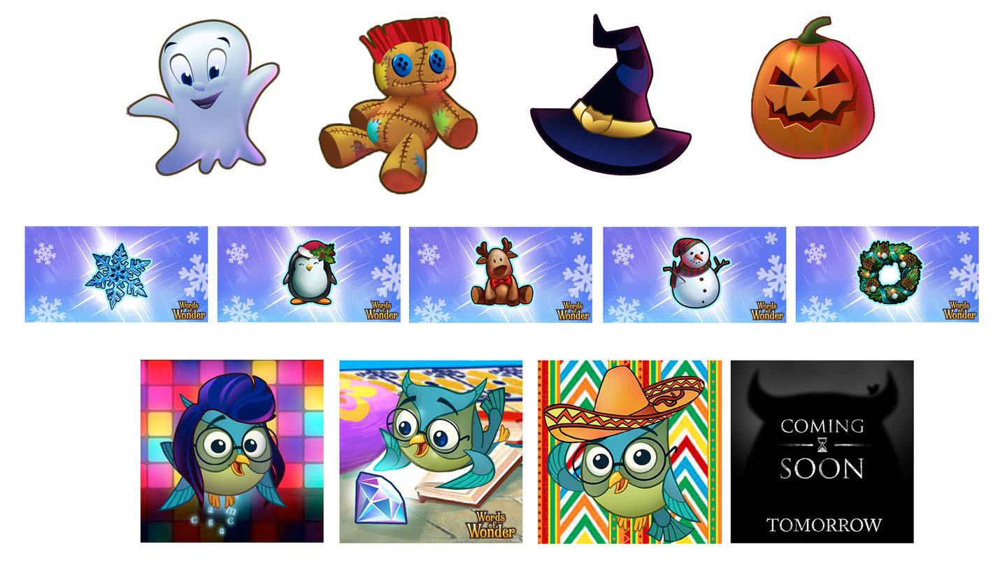 Words of Wonder icons